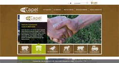 Desktop Screenshot of capel.fr